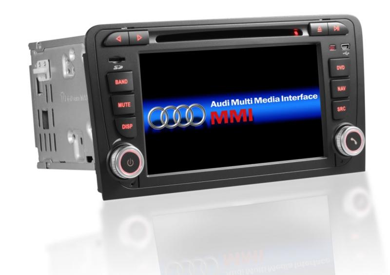 Autoradio GPS Audi la large gamme sur les modèles de poste Audi